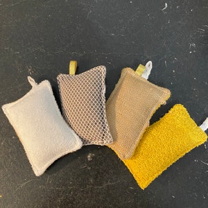 Washable/reusable/zero waste sponges.