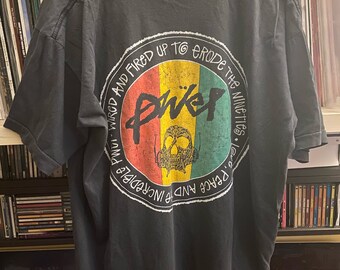 PWEI Pop Will Eat Itself T-shirt - Original Merchandise 1993-size 