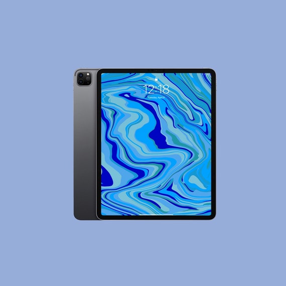 Blue Marble Ipad Wallpaper Tablet Wallpaper Simple Etsy