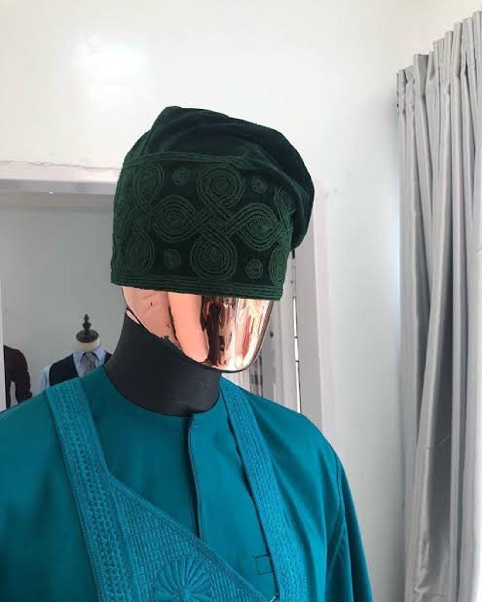 African men hat Yoruba traditional cap Nigerian couple Etsy