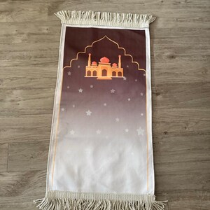 Personalised Kids Prayer Mat – Mini Muslim Sajada for Children | Ramadan Eid Gift | Islamic Prayer Rug Boys Girls | Musallah Janamaz image 9