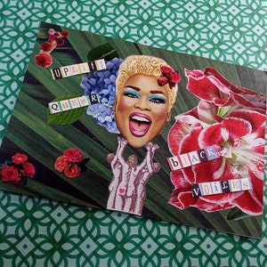 Pride Art Set - Original Handmade Collage Art Postcards!