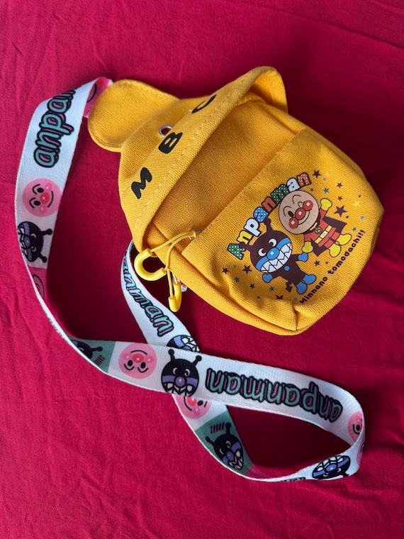 Japan Anpanman Kids Crossbody Pouch Bag Purse