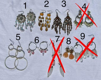 Vintage Lot Costume Jewelry Up-cycled Repurposed Thrifted