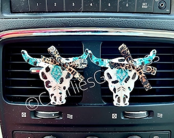 Aztec Steer Vent Clip Freshies