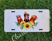 Chicken Custom License Plate