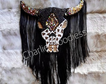 Leopard Print Aztec Bull Freshie