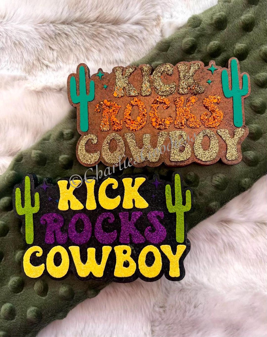 Kick Rocks Cowboy Freshie - Etsy