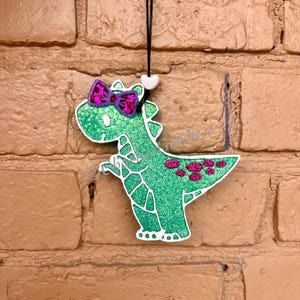 T-Rex with Bow Freshie