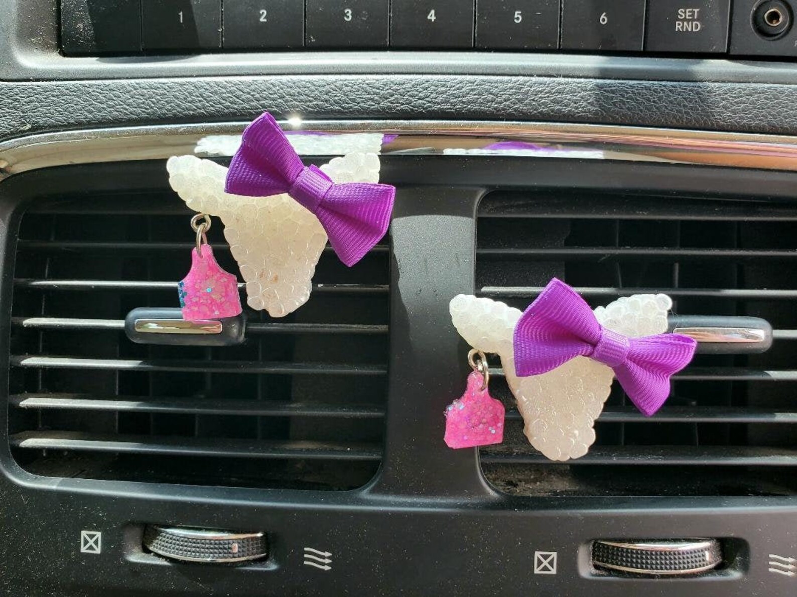 Cow Freshie Vent Clips Etsy