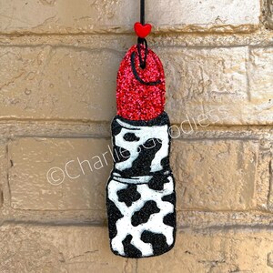 Cow Print Lipstick Freshie