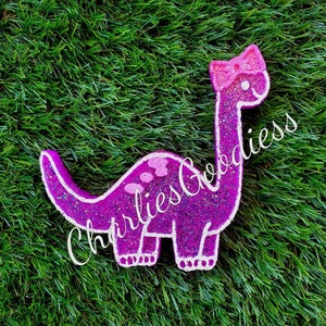 Long Neck Dinosaur with Bow Freshies