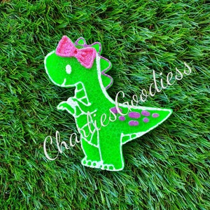 T-Rex with Bow Freshie