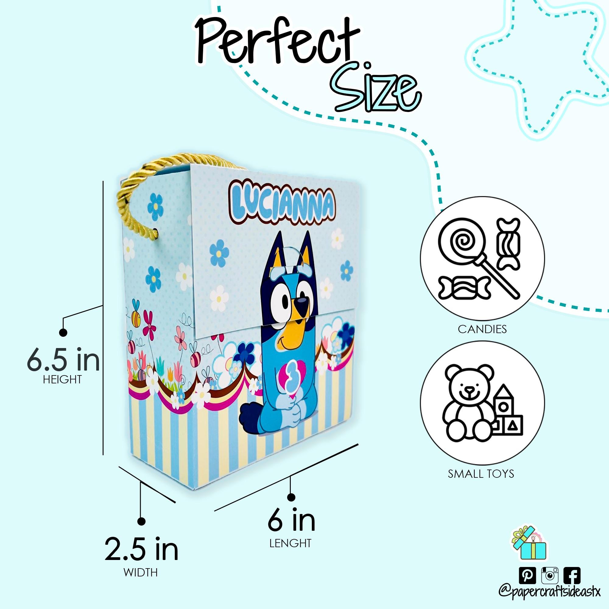 Custom Bluey Party Favor