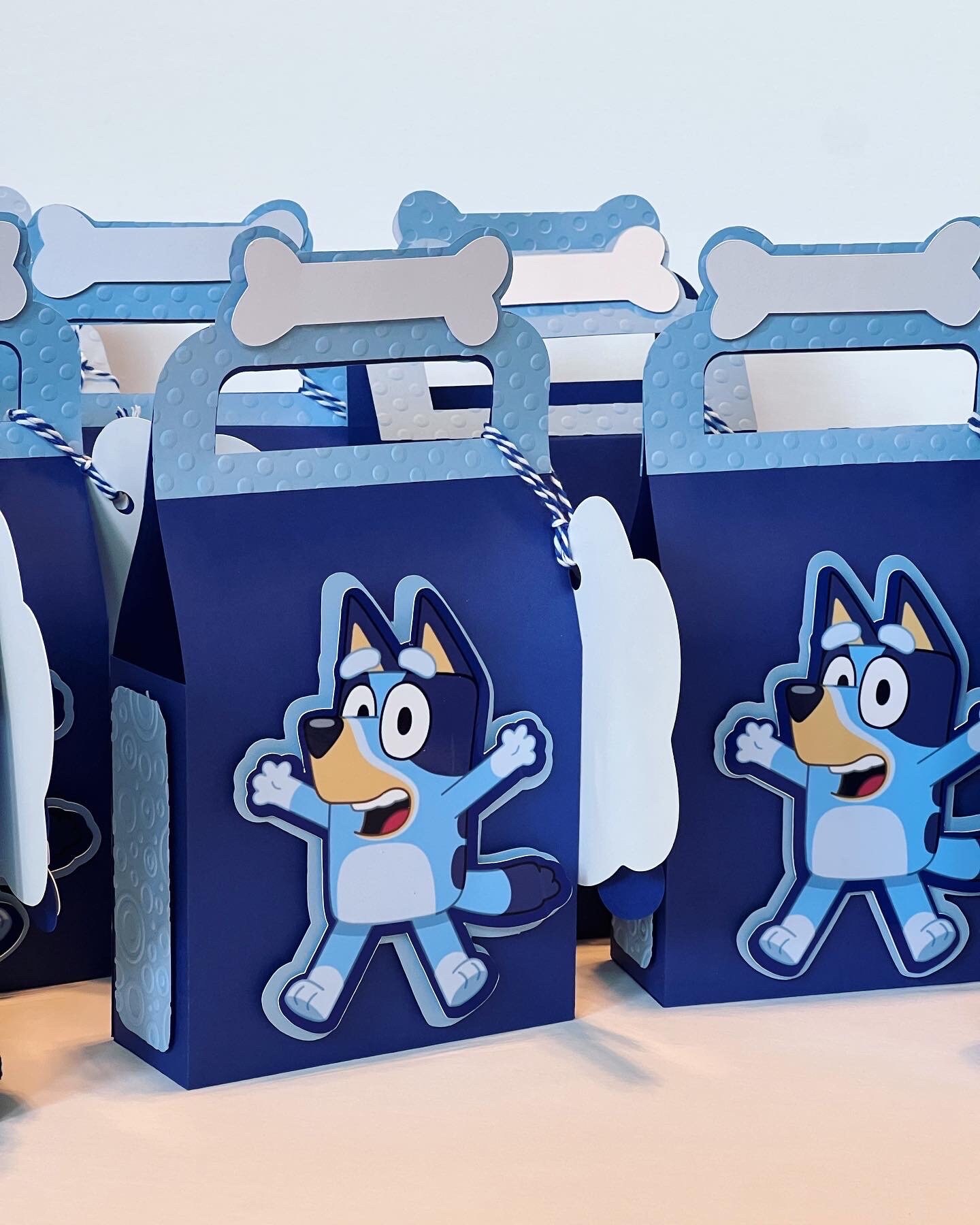 Bluey Party Box Custom Party Supplies Favor Box Bluey Birthday Custom