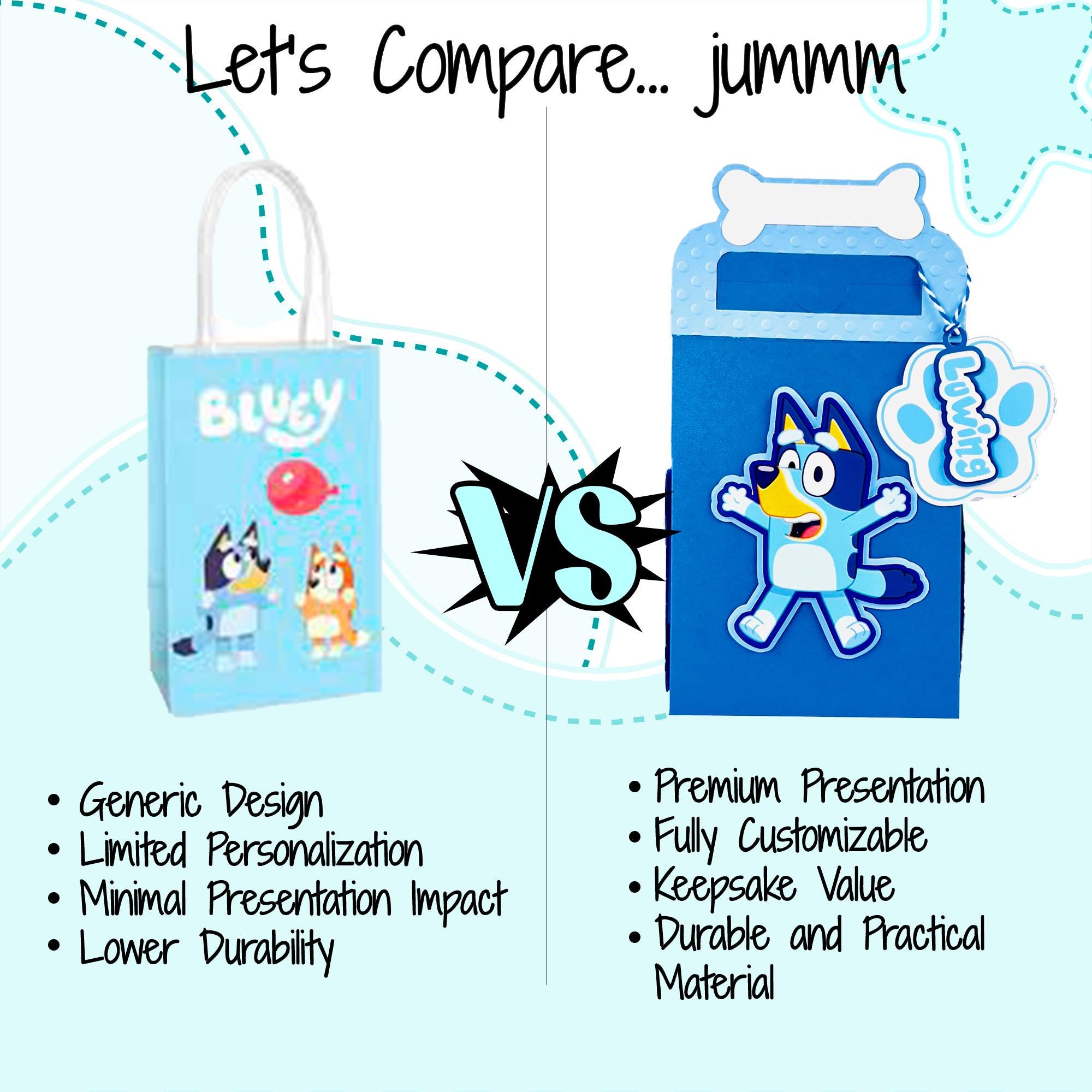 Handmade Bluey Gift Bags