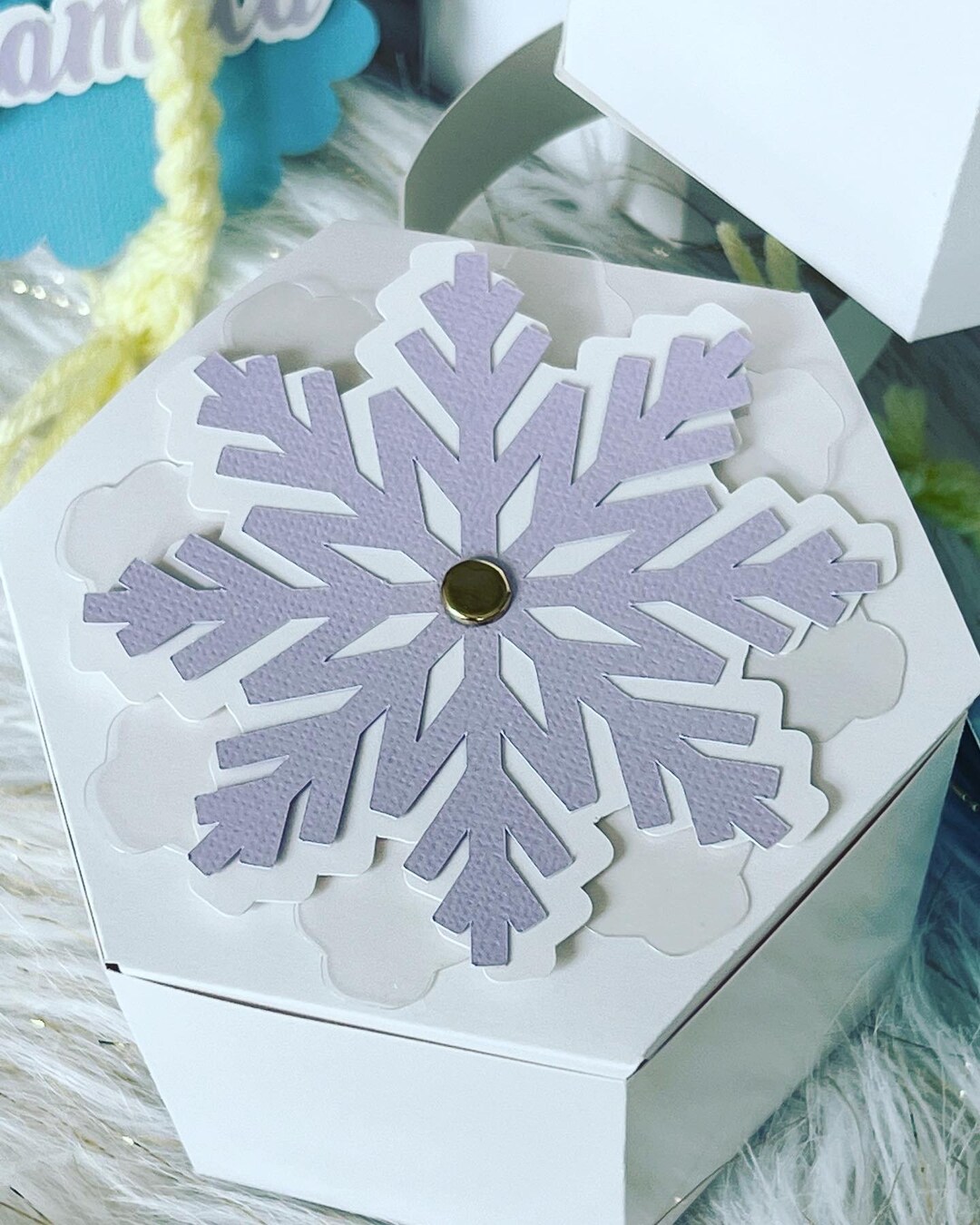 Custom Party Box Personalized Frozen Favor Box Frozen Party Supplies ...