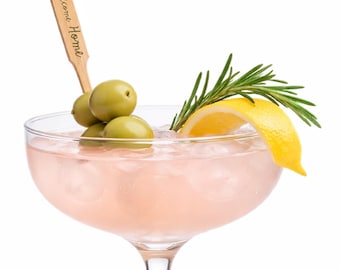 Palillos de cóctel personalizados de 3,5 pulgadas para fiesta de inauguración de la casa - Palillos de paleta