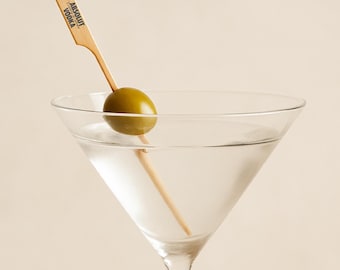 Agitadores de bebidas personalizados de 4,75 pulgadas para mixología - Palillos de remo para barco - Impresión a color