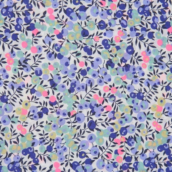 Liberty Fabric Tana Lawn (Wiltshire Neon Pink)