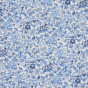 Liberty Fabric Tana Lawn (Katie and Millie Navy)