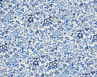 Liberty Fabric Tana Lawn (Katie and Millie Navy)
