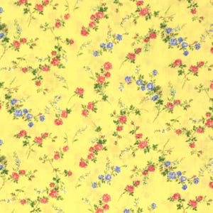 Liberty Fabric Tana Lawn (Elizabeth Yellow)