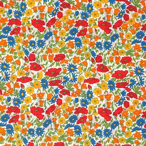 Liberty Fabric Tana Lawn (Poppy and Daisy)