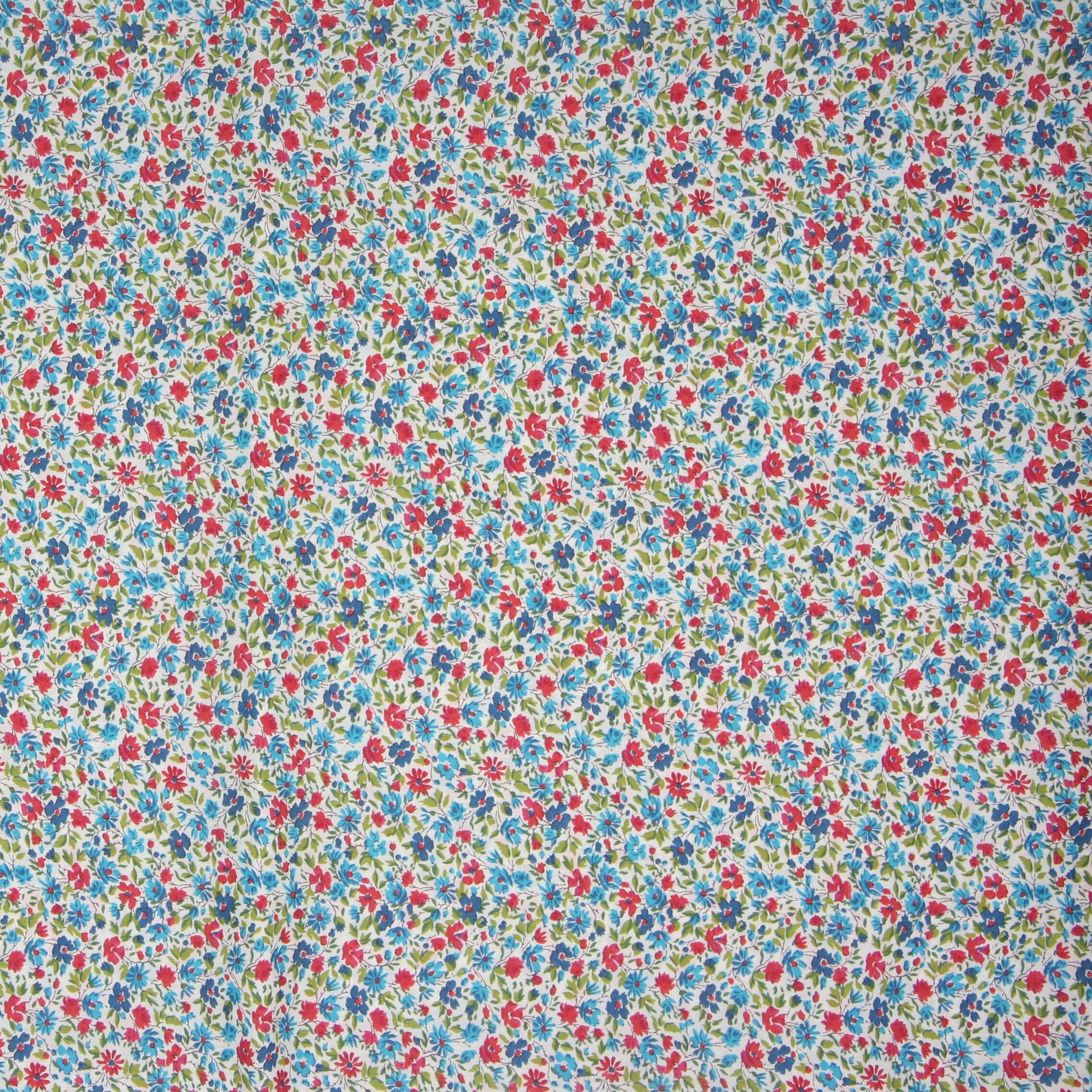 Liberty Fabric Tana Lawn (hannah Rose Blue) - Etsy