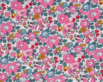 Liberty Fabric Tana Lawn (Betsy Ann Pink)