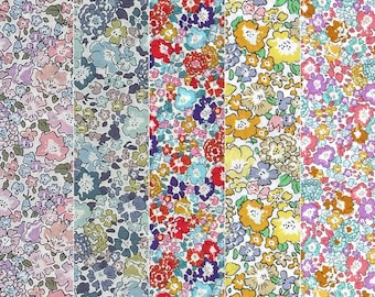 5 Piece Bundle Liberty Fabric Tana Lawn (Michelle)