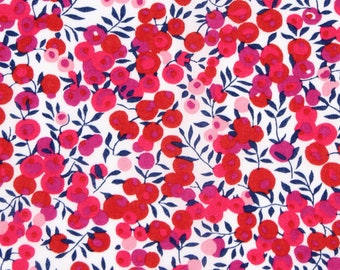 Liberty Fabric Tana Lawn (rojo baya de Wiltshire)