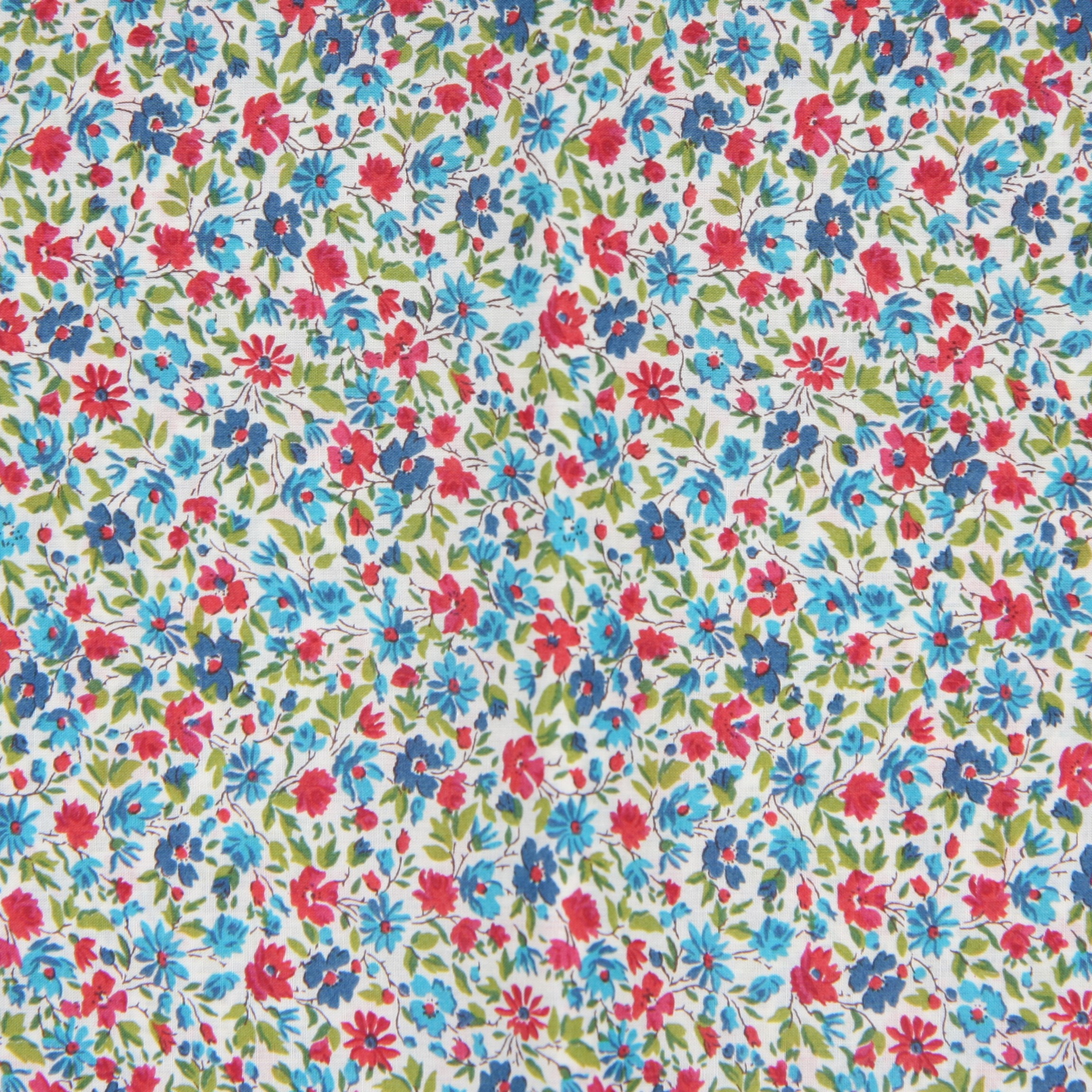 Liberty Fabric Tana Lawn (hannah Rose Blue) - Etsy