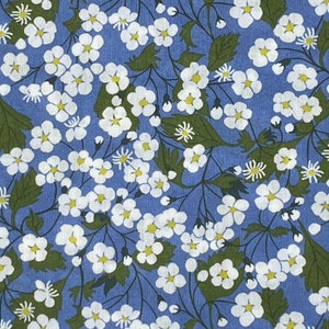 Liberty Fabric Tana Lawn (Mitsi Blue)