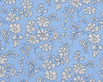Liberty Fabric Tana Lawn (Capel Blue)