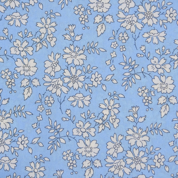 Liberty Fabric Tana Lawn (Capel Blue)