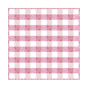 Quilt Kit Liberty Fabric Tana Lawn (Gingham Pink)