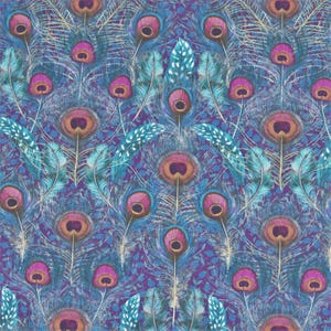 Liberty Fabric Tana Lawn (Peacock Manor)