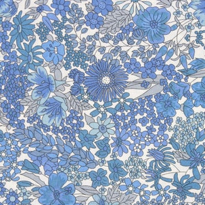 Liberty Fabric Tana Lawn (Margaret Annie Blue)