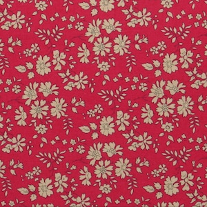 Liberty Fabric Tana Lawn (Capel Red)