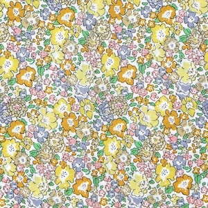 Liberty Fabric Tana Lawn (Michelle Yellow)