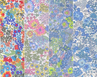 4 Piece Bundle Liberty Fabric Tana Lawn (Margaret Annie)