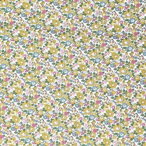 Liberty Fabric Tana Lawn (Betsy Ann Yellow)