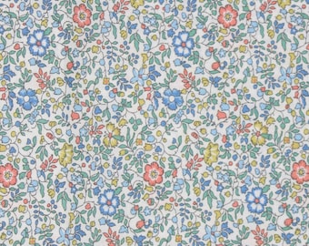 Liberty Fabric Tana Lawn (Katie i Millie Blue)