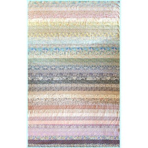 Quilt Kit Liberty Fabric Tana Lawn (Strip, Neutrals)