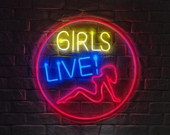 Live Nudes Neon Sign - Etsy