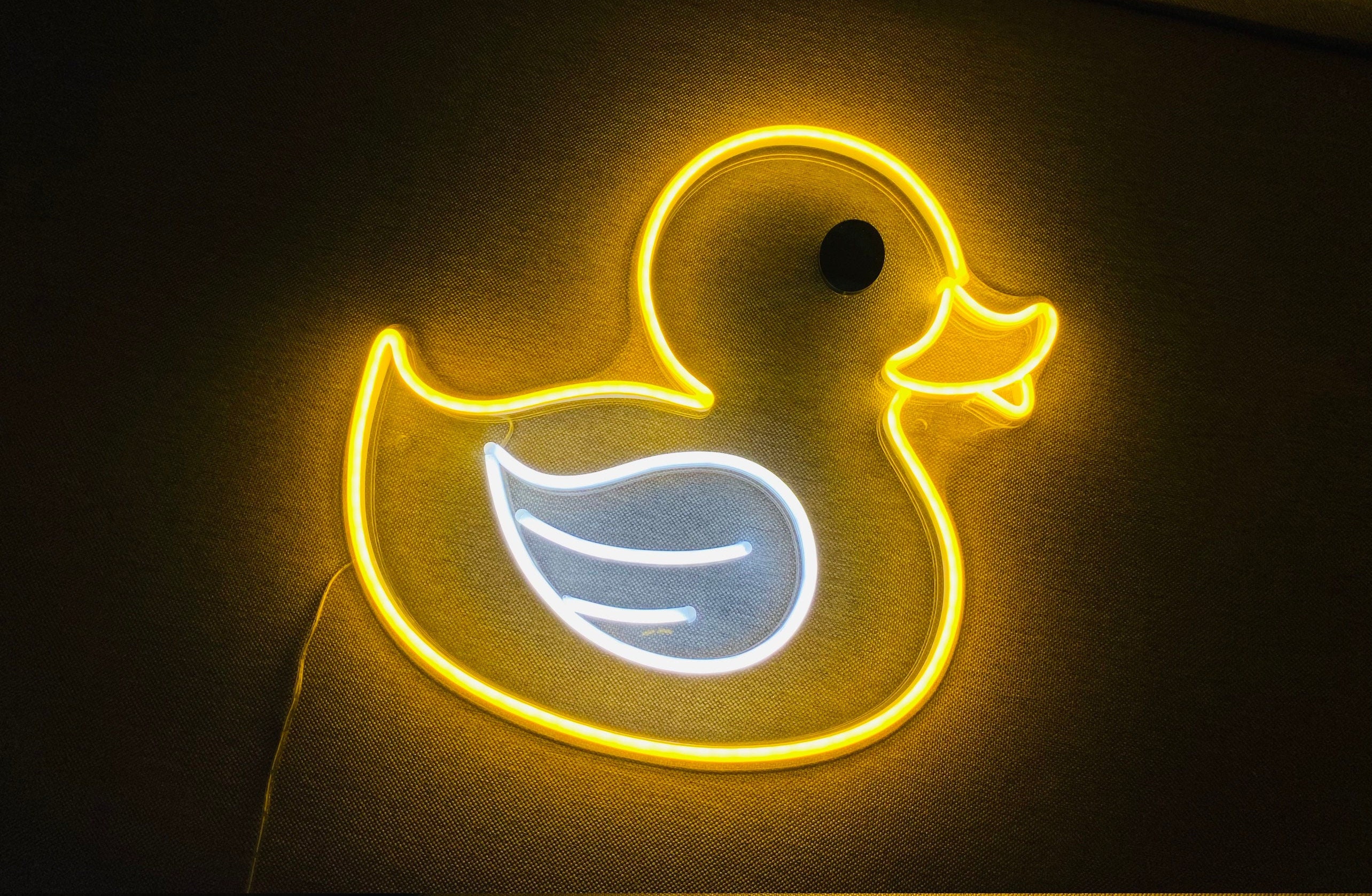 Neon Sign Duck LED Neon Sign Custom Children's Room Neon Etsy