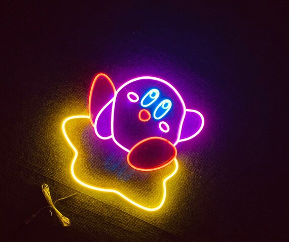Kirby Neon Sign/ Kirby Neon Sign/ Neon Sign / LED Neon Sign/ | Etsy