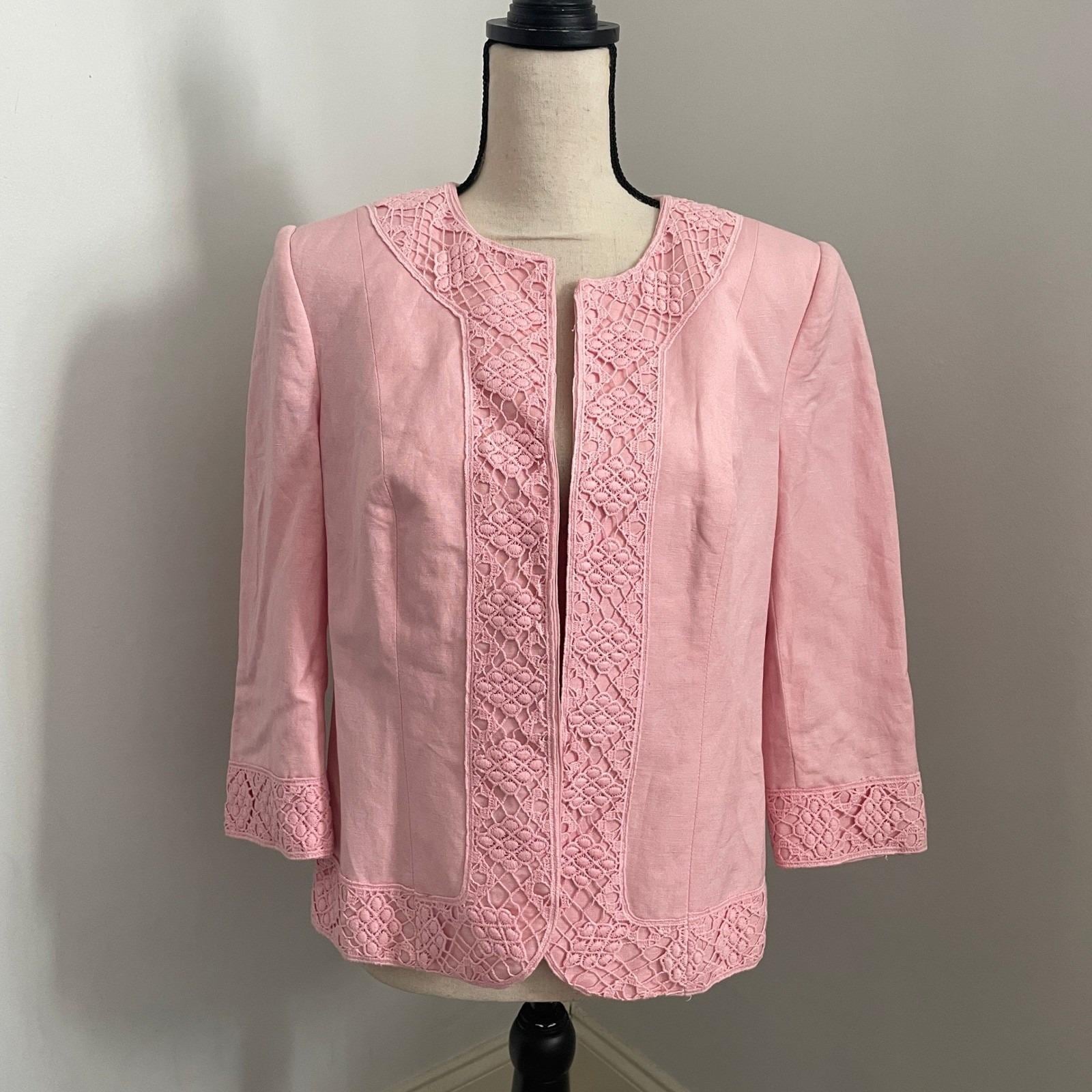 Pink Lace Jacket - Etsy