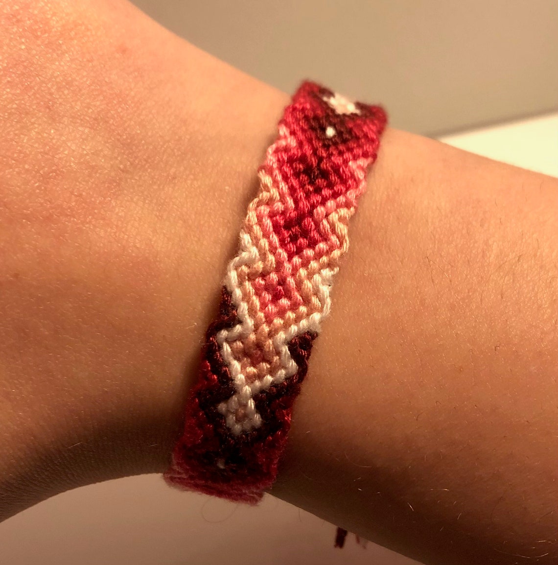 Arrowhead Friendship Bracelet Mini Geometric design any Etsy
